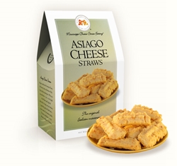 Asiago Cheese Straws 6.5 oz. Carton