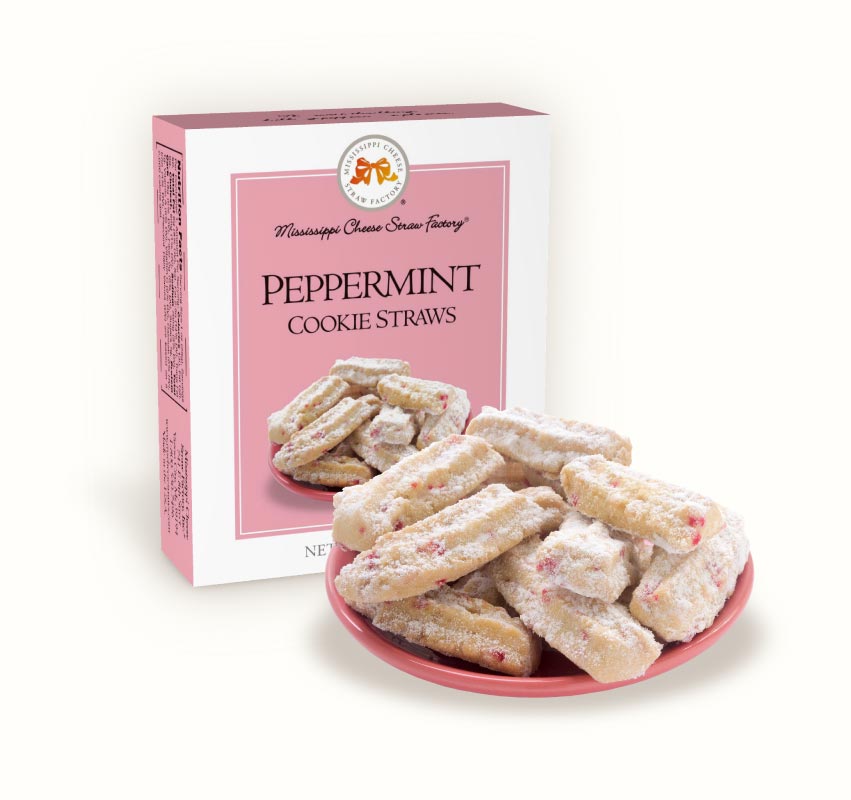 Peppermint Cookie Straws 1 oz. Single