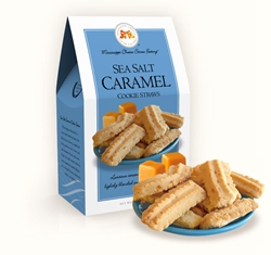 Sea Salt Caramel Cookie Straws 5.5 oz. Carton